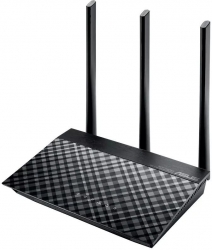 Роутер беспроводной Asus RT-AC53 AC750 10/100/1000BASE-TX черный