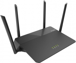 Роутер беспроводной D-Link DIR-878 (DIR-878/RU) AC1900 10/100/1000BASE-TX черный