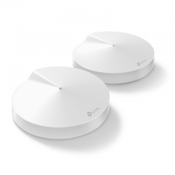 Бесшовный Mesh роутер TP-Link Deco M9 Plus (DECO M9 PLUS(2-PACK)) AC2200 10/100/1000BASE-TX (упак.:2шт)