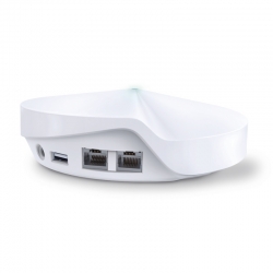 Бесшовный Mesh роутер TP-Link Deco M9 Plus (DECO M9 PLUS(2-PACK)) AC2200 10/100/1000BASE-TX (упак.:2шт)