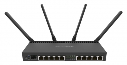 Роутер MikroTik RB4011iGS+5HacQ2HnD-IN AC2000 черный