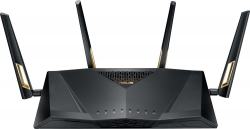 Роутер беспроводной Asus RT-AX88U AX6000 10/100/1000BASE-TX/4G ready черный