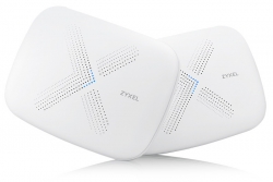 Бесшовный Mesh роутер Zyxel Multy X (WSQ50-EU0201F) AC3000 10/100/1000BASE-TX (упак.:2шт)