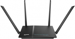 Роутер беспроводной D-Link DIR-825 (DIR-825/RU/R) AC1200 10/100/1000BASE-TX/4G черный