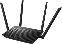 Роутер беспроводной Asus RT-AC1200RU AC1200 10/100BASE-TX черный