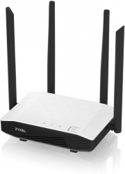 Роутер беспроводной Zyxel NBG6615-EU0101F AC1200 10/100/1000BASE-TX белый