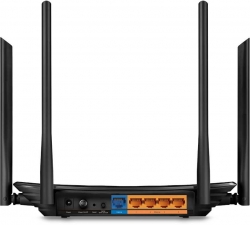 Роутер беспроводной TP-Link Archer A6 AC1350 10/100/1000BASE-TX черный