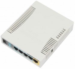Роутер MikroTik RB951UI-2HND 10/100BASE-TX белый