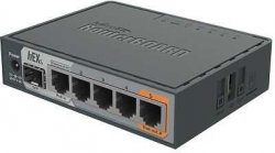 Роутер MikroTik hEX S (RB760IGS) 10/100/1000BASE-TX черный