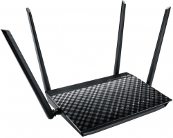 Роутер беспроводной Asus RT-AC57U V2 (RT-AC57U) AC1200 10/100/1000BASE-TX черный