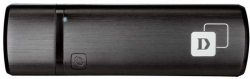 Сетевой адаптер WiFi D-Link DWA-182/RU/E1A USB 3.0 (ант.внутр.) 1ант.