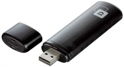 Сетевой адаптер WiFi D-Link DWA-182/RU/E1A USB 3.0 (ант.внутр.) 1ант.