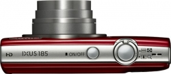 Фотоаппарат Canon IXUS 185 красный 20Mpix Zoom8x 2.7 720p SD CCD 1x2.3 IS opt 1minF 0.8fr/s 25fr/s/NB-11LH