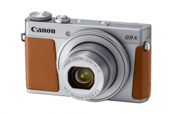 Фотоаппарат Canon PowerShot G9 X Mark II серебристый/коричневый 20.9Mpix Zoom3x 3 1080p SDXC CMOS IS opt 5minF TouLCD 6fr/s RAW 60fr/s HDMI/WiFi/NB-13