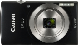 Фотоаппарат Canon IXUS 185 черный 20Mpix Zoom8x 2.7 720p SD CCD 1x2.3 IS el 1minF 0.8fr/s 25fr/s/NB-11LH