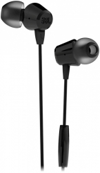 Гарнитура вкладыши JBL C50HI черный
