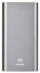 Мобильный аккумулятор Digma DG-ME-15000 темно-серый