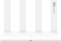 Роутер беспроводной Huawei WS7200 (AX3 QUAD-CORE) AX3000 10/100/1000BASE-TX белый