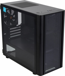 Корпус Thermaltake V150 TG черный без БП mATX 1x120mm 1x200mm 2xUSB2.0 1xUSB3.0 audio bott PSU