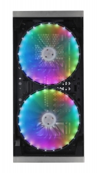 Корпус Formula V-LINE 7612 черный без БП ATX 6x120mm 3x140mm 2xUSB2.0 1xUSB3.0 audio bott PSU