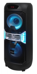 Минисистема Hyundai H-MC300 черный 300Вт/FM/USB/BT/SD/MMC/MS