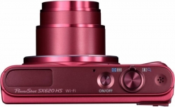 Фотоаппарат Canon PowerShot SX620 HS красный 20.2Mpix Zoom25x 3 1080p SDXC/SD/SDHC CMOS 1x2.3 IS opt 5minF 2.5fr/s 30fr/s HDMI/WiFi/NB-13L