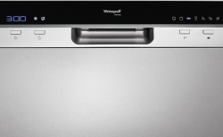 Посудомоечная машина Weissgauff TDW 4017 DS серебристый/черный