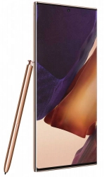Смартфон Samsung SM-N985F Galaxy Note 20 Ultra 256Gb 8Gb бронзовый моноблок 3G 4G 2Sim 6.9 1440x3088 Android 10.0 108Mpix 802.11 a/b/g/n/ac/ax NFC GPS