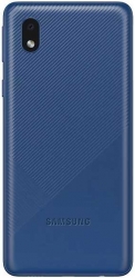 Смартфон Samsung SM-A013F Galaxy A01 Core 16Gb 1Gb синий моноблок 3G 4G 1Sim 5.3 720x1480 Android 10 8Mpix 802.11 b/g/n GPS GSM900/1800 GSM1900 TouchS