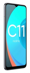 Смартфон Realme C11 32Gb 2Gb серый моноблок 3G 4G 2Sim 6.52 720x1600 Android 10 12Mpix WiFi GPS GSM900/1800 GSM1900 MP3