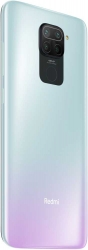 Смартфон Xiaomi Redmi Note 9 128Gb 4Gb белый моноблок 3G 4G 2Sim 6.53 1080x2340 Android 10 48Mpix 802.11 a/b/g/n/ac NFC GPS GSM900/1800 GSM1900 MP3 A-