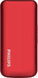Мобильный телефон Philips E255 Xenium 32Mb красный раскладной 2Sim 2.4 240x320 0.3Mpix GSM900/1800 GSM1900 MP3 FM microSD max32Gb