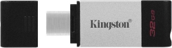 Флеш Диск Kingston 32Gb DataTraveler 80 DT80/32GB USB3.0 черный