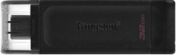 Флеш Диск Kingston 64Gb DT 70 DT70/64GB USB3.0 черный