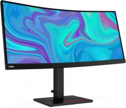 Монитор Lenovo ThinkVision T34w-20 черный
