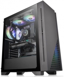 Корпус Thermaltake H330 TG черный без БП ATX 1x120mm 2xUSB3.0 audio bott PSU