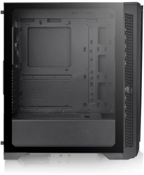 Корпус Thermaltake H350 TG RGB черный без БП ATX 1x120mm 2xUSB3.0 audio bott PSU
