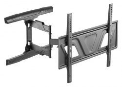 Кронштейн для телевизора Ultramounts UM 910 черный 37 -75 макс.35кг настенный поворотно-выдвижной и наклонный