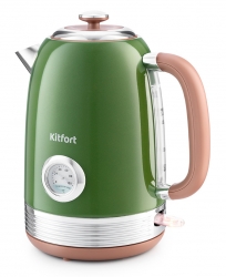 Чайник электрический Kitfort KT-6110 зеленый