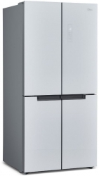 Холодильник Midea MRC518SFNGW белое стекло