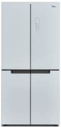 Холодильник Midea MRC518SFNGW белое стекло