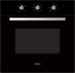Духовой шкаф Электрический Midea MO23001GB черный/нержавеющая сталь