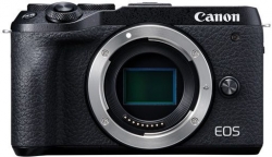 Фотоаппарат Canon EOS M6 Mark II черный 32.5Mpix 3 1080p WiFi 15-45 IS STM + EVF LP-E17 (с объективом)