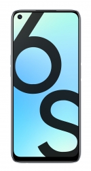 Смартфон Realme 6S 128Gb 6Gb белый моноблок 3G 4G 2Sim 6.5 1080x2400 Android 10 64Mpix 802.11 b/g/n NFC GPS GSM900/1800 GSM1900 MP3